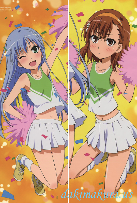 A Certain Magical Index - Mikoto Misaka + Index Librorum Prohibitorum Anime Dakimakura Pillow Cover